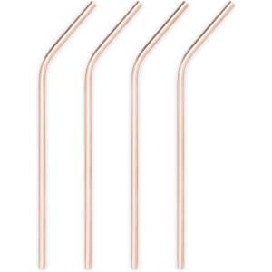 TRUEBRANDS Viski Коктейлни сламки 20 см summit copper- 4 бр (viski-5200)