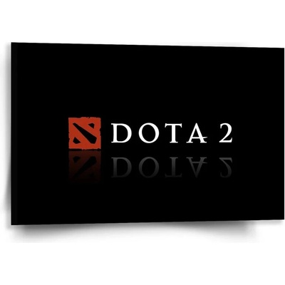 Sablio Obraz DOTA 2 Čierna - 60x40 cm