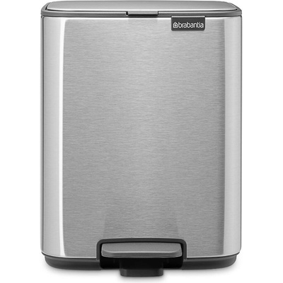 Brabantia Pedálový odpadkový kôš BO 7 l, matný oceľ, oceľ