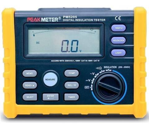 PeakMeter PM5205 2500V