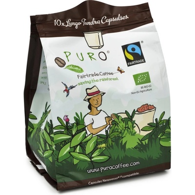 Puro Kapsle Bio Tundra lungo 100 % arabica 10 ks