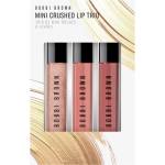 Bobbi Brown Holiday Mini Crushed Lip Trio подаръчен комплект за устни цвят Bare Sparkle / Force of Nature / In the Buff
