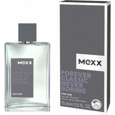 Mexx Forever Classic Never Boring toaletná voda pánska 75 ml