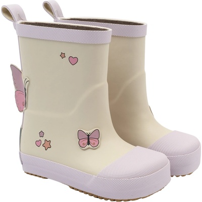 Mikk-Line dětské barefoot holínky 38097 Oyster Gray