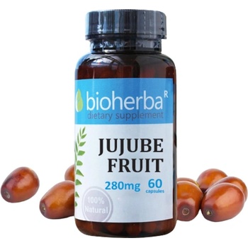 Image 1 of Bioherba Jujube Fruit 280 mg [60 капсули]
