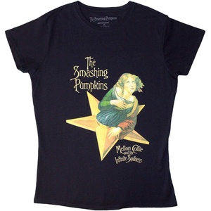 The Smashing Pumpkins Mellon Collie Тениска с къс ръкав Navy Blue L Дамски (SMPTS03LN03)