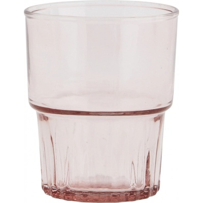 MADAM STOLTZ Pohár na vodu Colors Rúžová 200 ml