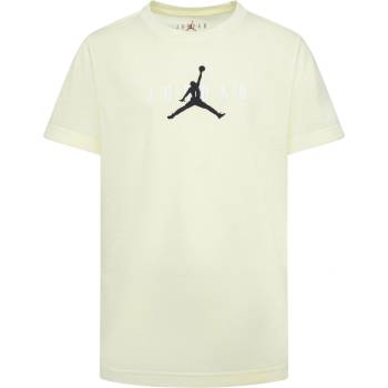 Air Jordan Детска тениска Air Jordan Longline Graphic T Shirt Junior Boys - Legend Sand