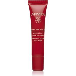 APIVITA Beevine Elixir Eye & Lip cream интензивен лифтинг крем за околоочния контур против бръчки и тъмни кръгове 15ml