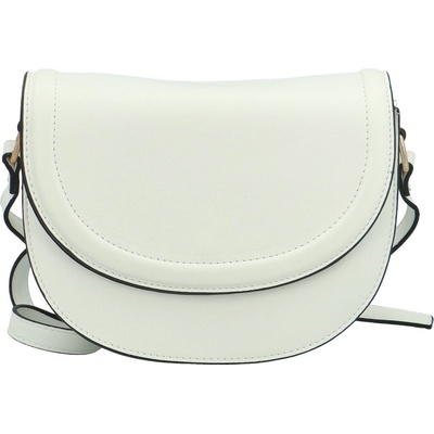 Módní dámská koženková crossbody kabelka Caila bílá