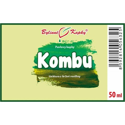 Kombu kvapky tinktúra 50 ml