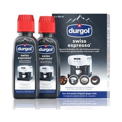 Durgol Swiss Espresso odvápňovač 2 x 125 ml