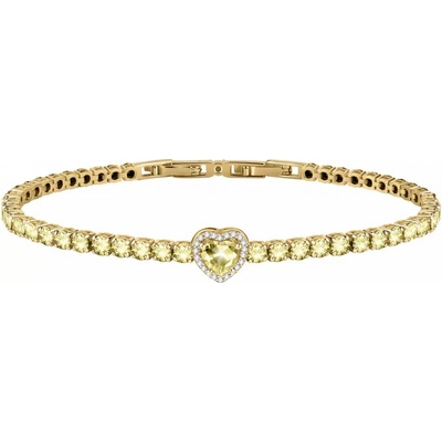 Morellato Romantický pozlacený náramek se srdíčkem Tesori SAVB10