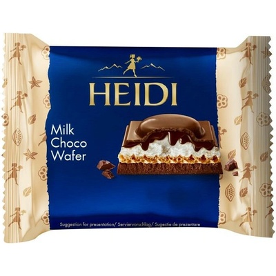 Heidi Mléčná čokoláda s waflí 55 g
