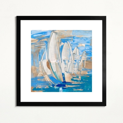 Evgeniya Zolotareva | Summer Memories Rám: Bílý, Velikost: 40 x 40 cm