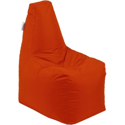 Pufrelax Пуф стол за деца Sunlounger Junior, водоустойчив, Оранжев неон (PUF-G-SJ-TEX-NEOR)