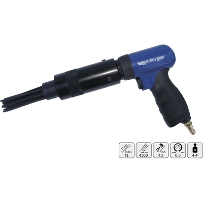 Adler Pneumatické ihlové kladivo 43mm AD-324