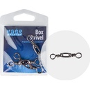 KOÓS SUMCOVÝ OBRATLÍK BRASS BOX SWIVEL EXTRA veľ.6 2 ks