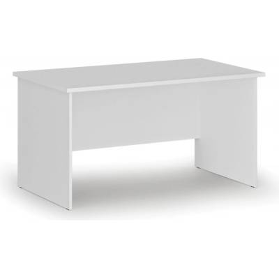 PRIMO Kancelářský psací stůl rovný WHITE, 1400 x 800 mm, bílá