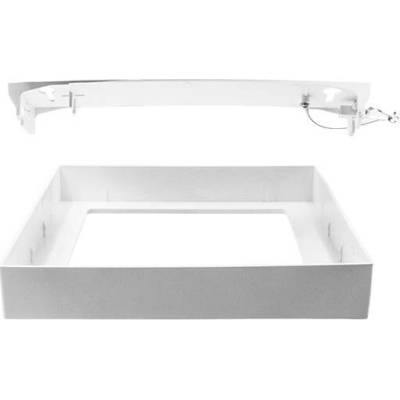 Rámeček na přisazenou montáž downlightu Panlux pro 6 W čtvercový bílá