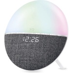 Xqisit Безжичен портативен спийкър с FM радио, часовник с аларма и LED светлина - XQISIT Sunrise Alarm Speake Clock (черен) (41947) Будилник