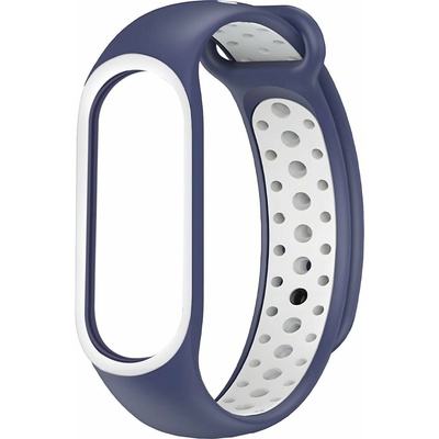 Eternico Sporty na Xiaomi Mi band 5/6/7 aqua blue and white APW-XMI7SP-ABW