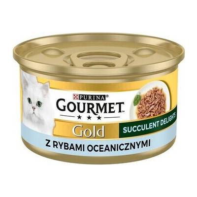 GOURMET Gold Adult Succulent Delights s morskými rybami 48x 85 g