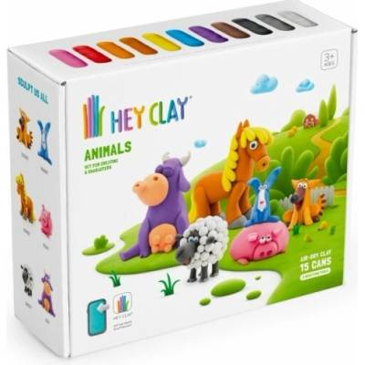 Hey Clay Kreatívna súprava Lesné zvieratá