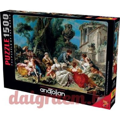 Anatolian Пъзел anatolian 4576 - 1500 части - Ловци на птици (p4576)