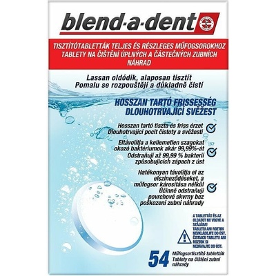 Blend-A-Dent Long Lasting Freshness Čistiaci Prípravok Na Zubné Protézy 54 ks