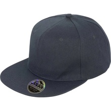 Result Headwear 6 panelová s plochým kšiltem RC 083X black