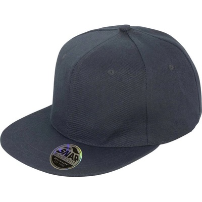 Result Headwear 6 panelová s plochým kšiltem RC 083X black