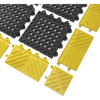 Notrax 620 Diamond Flex Lok Modulárna PVC platforma s protišmykovým povrchom žltá 107 cm x 152 cm