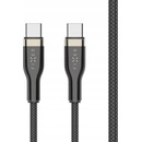 Fixed FIXDB-CC05-BK USB-C/USB-C a podporou PD, 0,5m