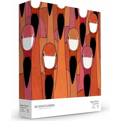 Hummingbird Hejno plameňáků 1000 dielov