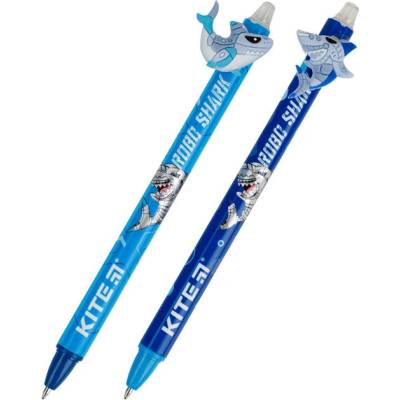 Авт. химикалка Kite Shark 0.5 mm Син (1601409-06-K22-393)