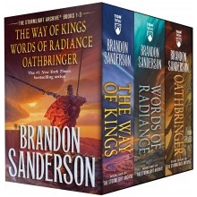 Stormlight Archive MM Boxed Set I, Books 1-3: The Way of Kings, Words of Radiance, Oathbringer