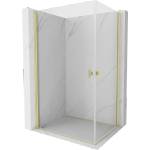 Mexen Mist-B Duo душ кабина с отваряща се врата 85 x 75 см, прозрачна, злато матово - 8A2-085-075-55-00 (8A2-085-075-55-00)
