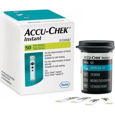 Accu-Chek Instant diagnostické proužky 50 ks – Sleviste.cz