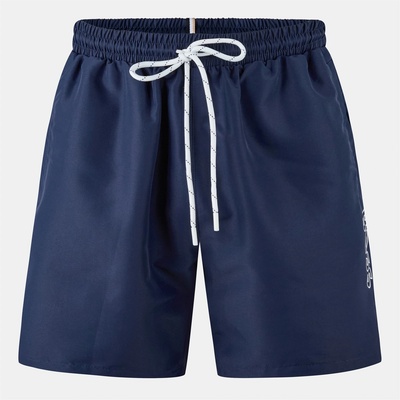 HUGO BOSS Бански гащета Boss Mens BOSS Swim Shorts with Logo Detail (Stormfish) - Navy 412