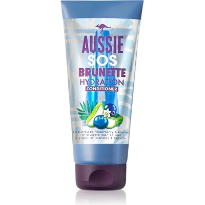 Aussie SOS Brunette балсам за коса за тъмна коса 200ml