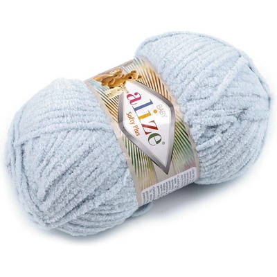 Pletací příze Alize Softy Plus 100 g Varianta: 5 (500) modrá ledová, Balení: 1 ks 56546/143146/260132