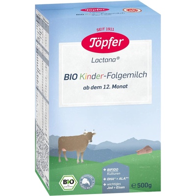 Topfer Lactana bio kinder преходно био мляко