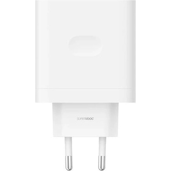 OPPO SUPERVOOC 45W зарядно устройство, бяло (VCB4JAEH_Charger_WHT)