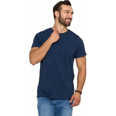 Pánské triko Slim fit Premium tmavě modré