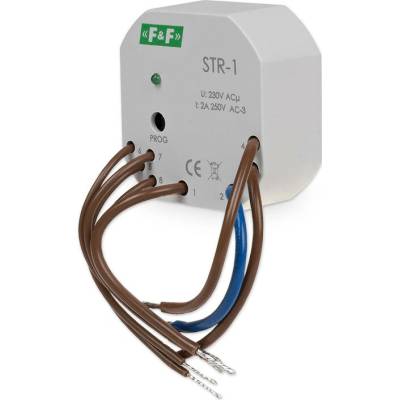STR-1 - Riadiaca jednotka pre ovládanie roliet dvoma tlačidlami, 230V, 8A