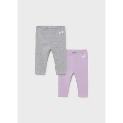 Mayoral 2pack basic legín fialovo šedé
