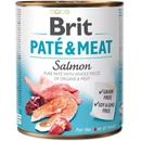 Konzervy pre psov Brit Paté & Meat Salmon 800 g