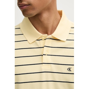 Calvin Klein Jeans тениска с яка мъжка памучна (LV04RF216G)