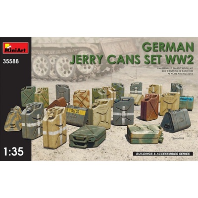 Miniart German Jerry Cans Set WW2 1:35